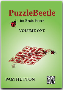 PuzzleBeetle Volume 1 – fun puzzle and crossword book PuzzleBeetle Volume 1