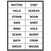 PuzzleBeetle Mix ‘n Match Kids’ Puzzle – a kids’ puzzle based on compound words Mix ‘n’ Match Kids’ Puzzle – PuzzleBeetle